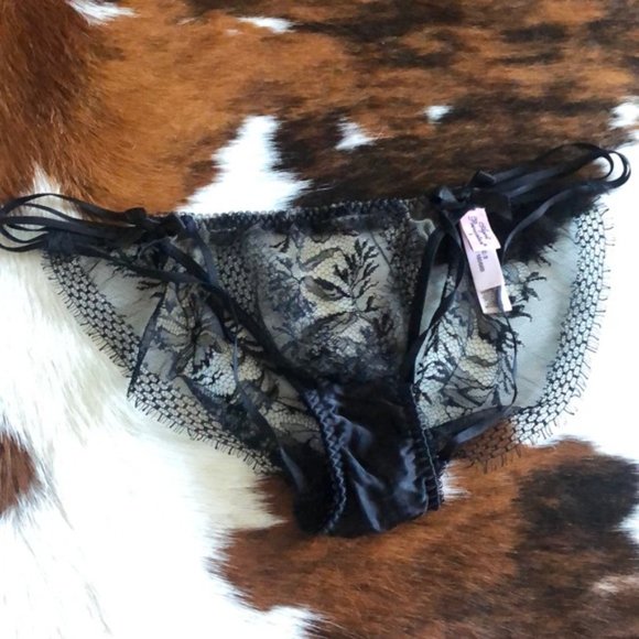 Agent Provocateur Tanya Brief M Black Lace - Picture 5 of 6